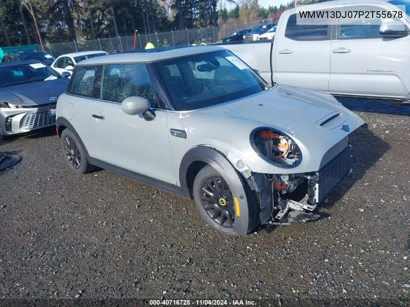 2023 Mini Se Hardtop Cooper VIN: WMW13DJ07P2T55678 Lot: 40716728