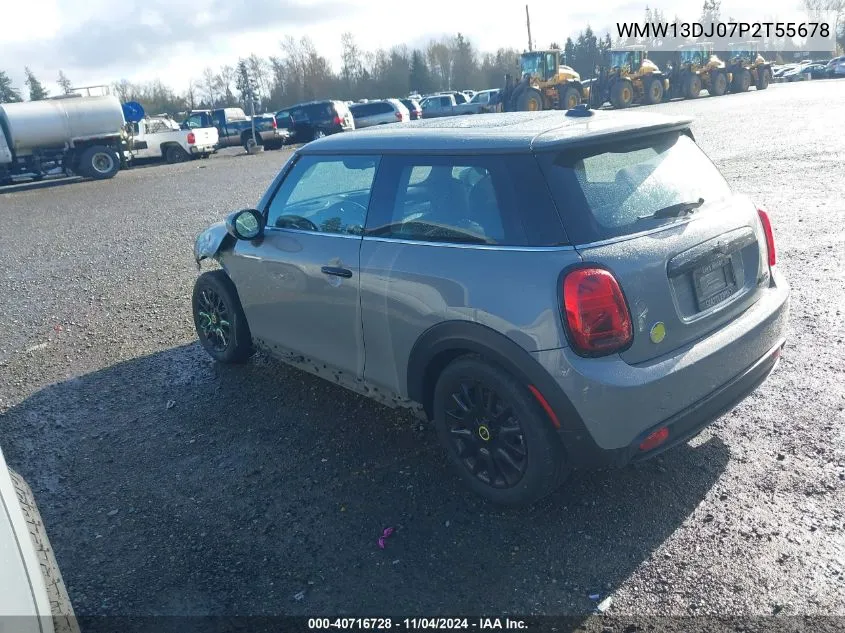 2023 Mini Se Hardtop Cooper VIN: WMW13DJ07P2T55678 Lot: 40716728