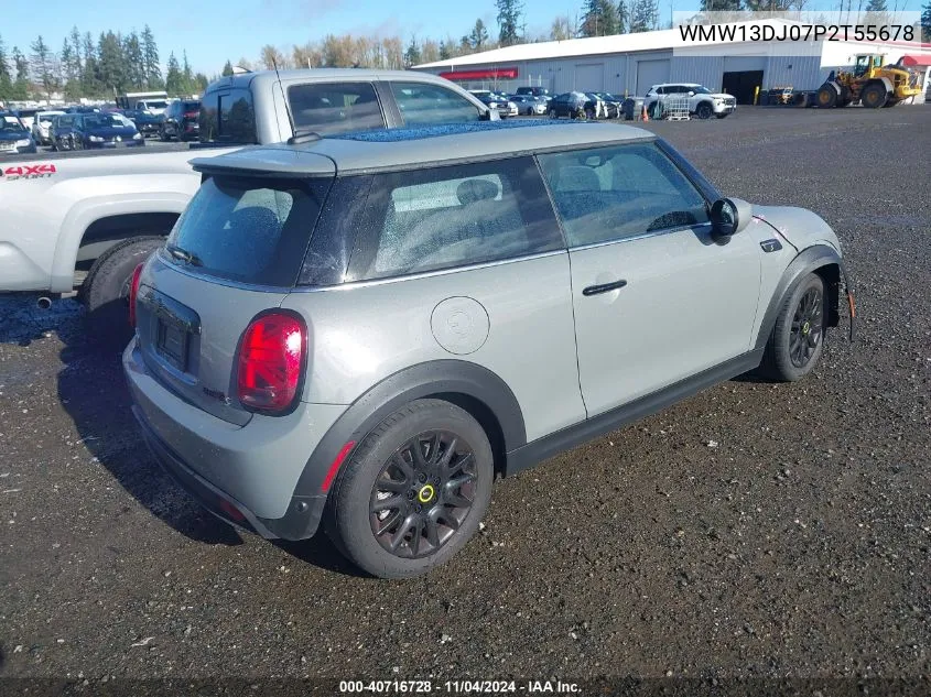 2023 Mini Se Hardtop Cooper VIN: WMW13DJ07P2T55678 Lot: 40716728