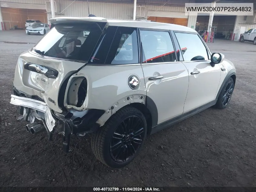 2023 Mini Hardtop Cooper S VIN: WMW53DK07P2S64832 Lot: 40732799