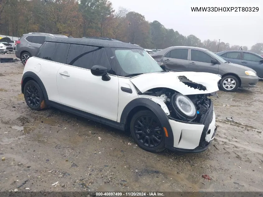 2023 Mini Hardtop Cooper VIN: WMW33DH0XP2T80329 Lot: 40897499