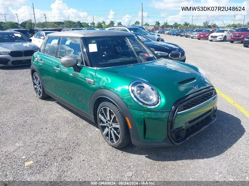 2024 Mini Hardtop Cooper S VIN: WMW53DK07R2U48624 Lot: 39689824