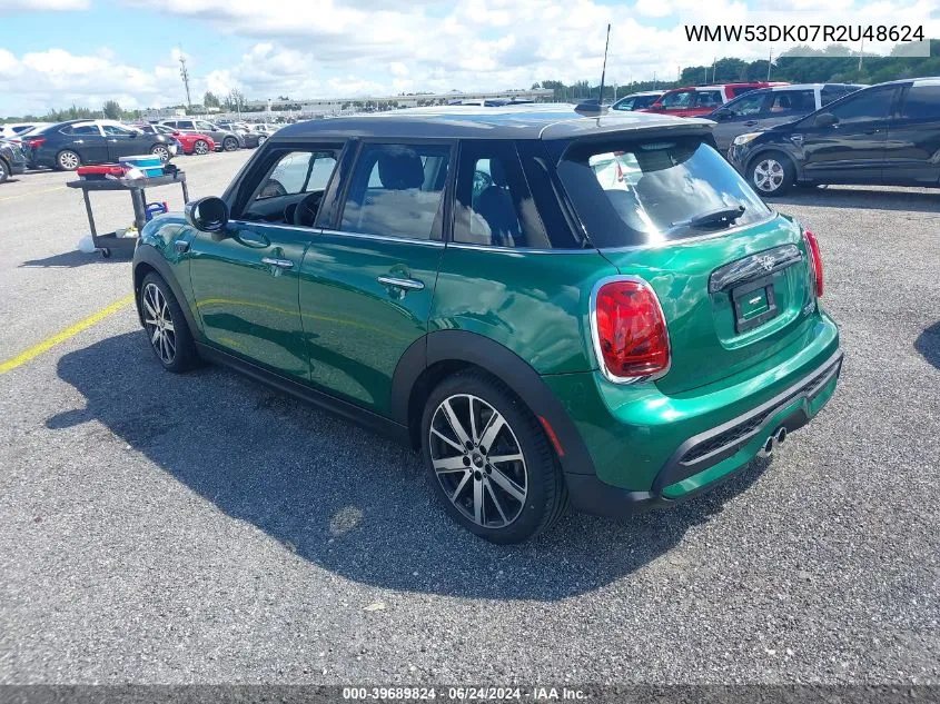 2024 Mini Hardtop Cooper S VIN: WMW53DK07R2U48624 Lot: 39689824