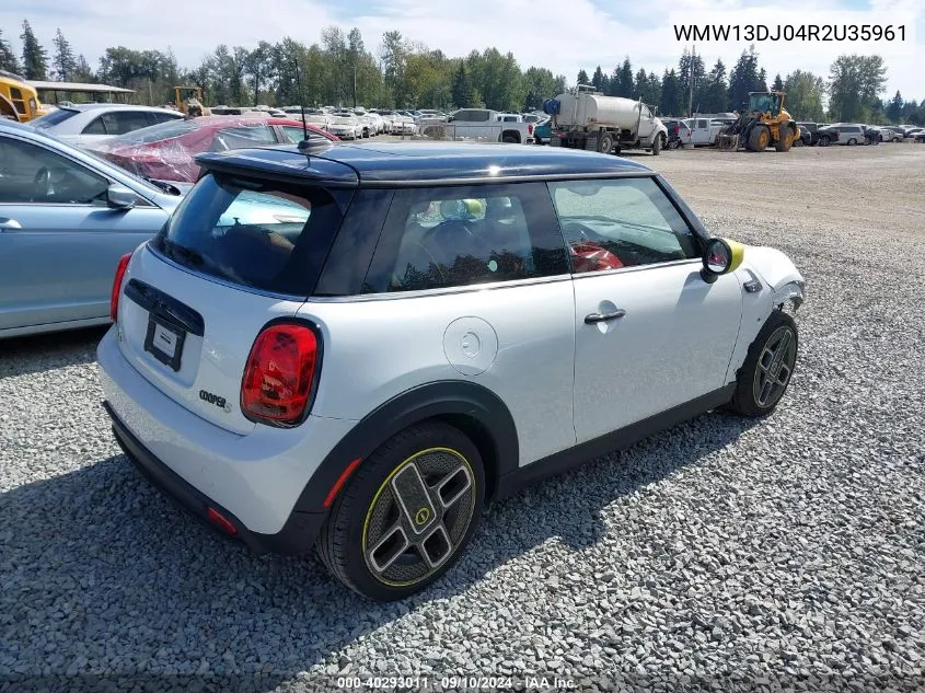 2024 Mini Se Hardtop Cooper VIN: WMW13DJ04R2U35961 Lot: 40293011