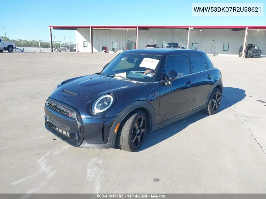 2024 Mini Hardtop Cooper S VIN: WMW53DK07R2U58621 Lot: 40818182