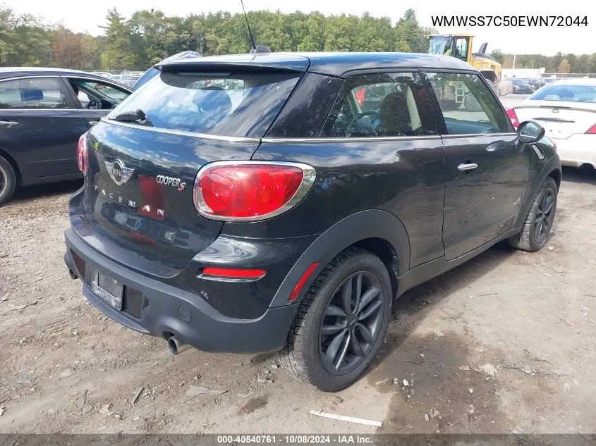 2014 Mini Paceman Cooper S VIN: WMWSS7C50EWN72044 Lot: 40540761