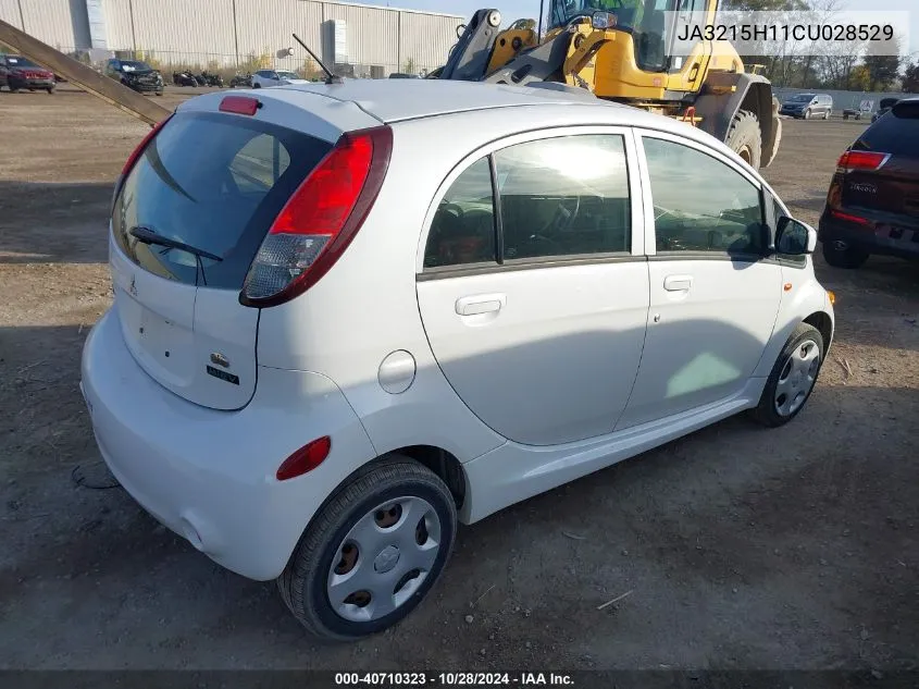 2012 Mitsubishi I-Miev Es/Se VIN: JA3215H11CU028529 Lot: 40710323