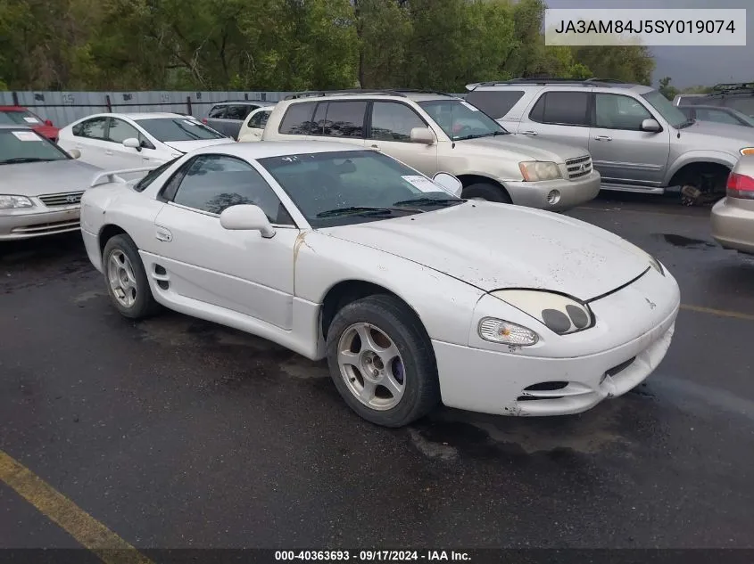 1995 Mitsubishi 3000 Gt VIN: JA3AM84J5SY019074 Lot: 40363693