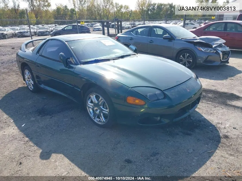 1997 Mitsubishi 3000 Gt Vr-4 VIN: JA3AN74K8VY003813 Lot: 40574945