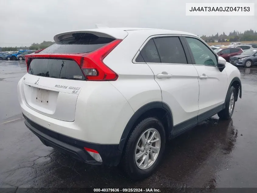 2018 Mitsubishi Eclipse Cross Es VIN: JA4AT3AA0JZ047153 Lot: 40379636