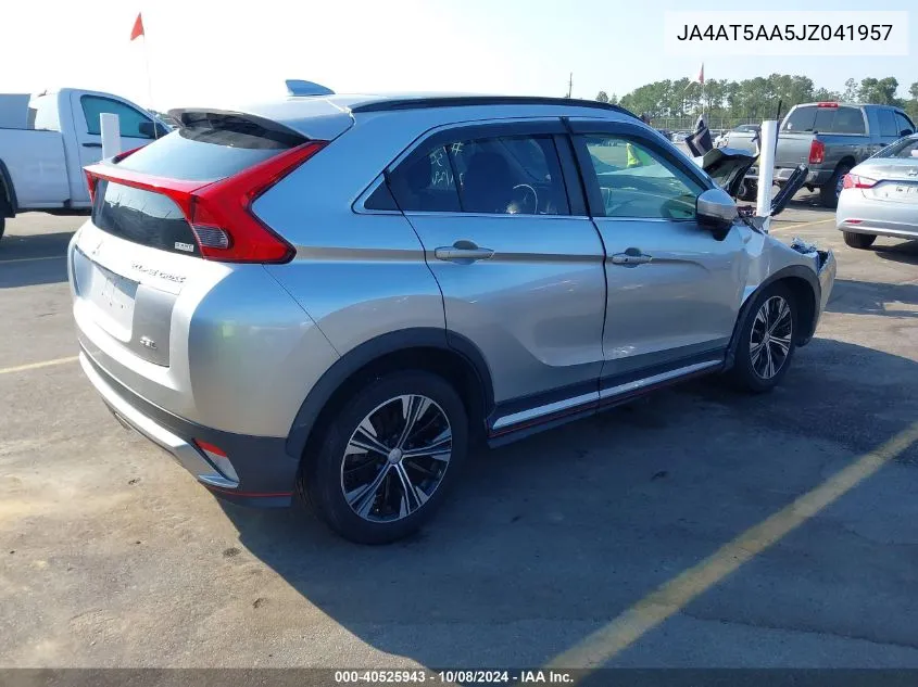 2018 Mitsubishi Eclipse Cross Sel VIN: JA4AT5AA5JZ041957 Lot: 40525943