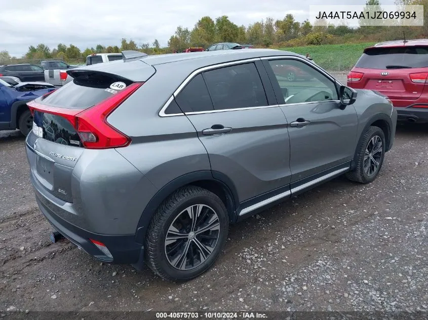 2018 Mitsubishi Eclipse Cross Se/Sel VIN: JA4AT5AA1JZ069934 Lot: 40575703