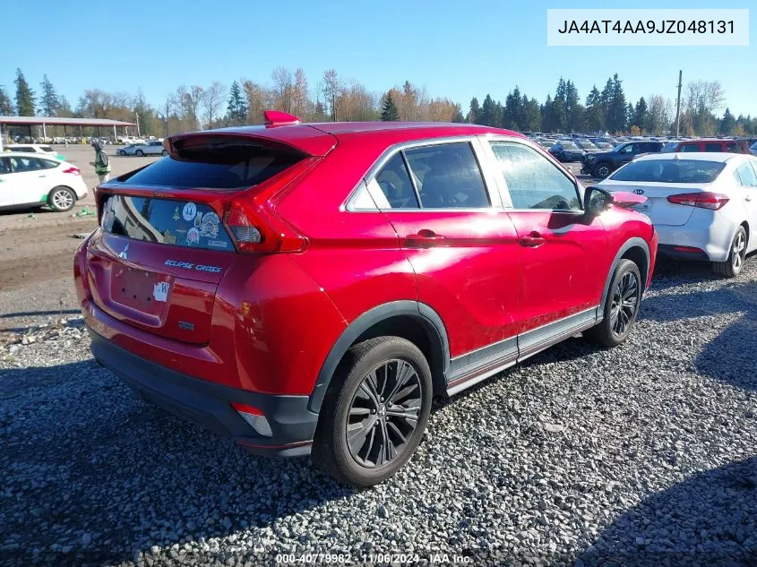 2018 Mitsubishi Eclipse Cross Le VIN: JA4AT4AA9JZ048131 Lot: 40779982