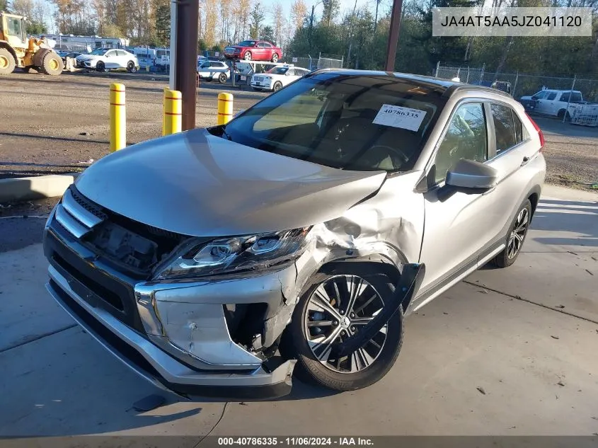 2018 Mitsubishi Eclipse Cross Sel VIN: JA4AT5AA5JZ041120 Lot: 40786335