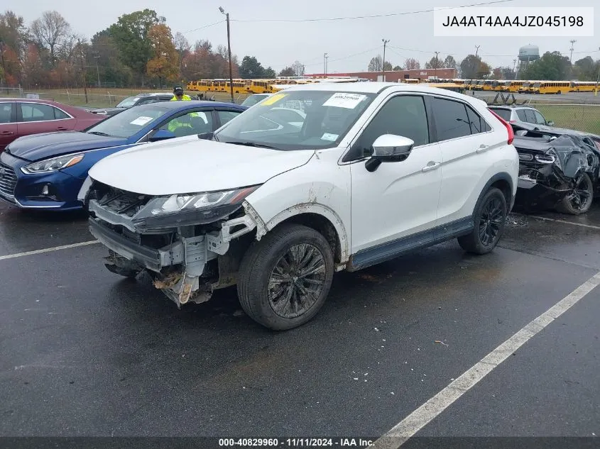 2018 Mitsubishi Eclipse Cross Le VIN: JA4AT4AA4JZ045198 Lot: 40829960