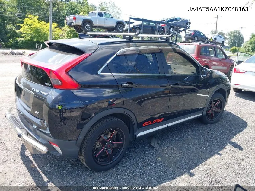 2019 Mitsubishi Eclipse Cross Se VIN: JA4AT5AA1KZ048163 Lot: 40169399