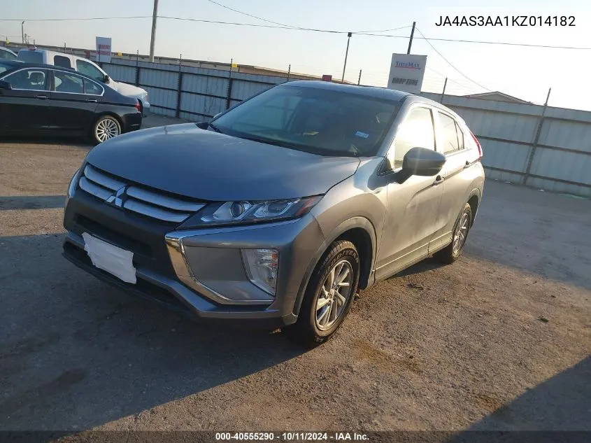 2019 Mitsubishi Eclipse Cross Es VIN: JA4AS3AA1KZ014182 Lot: 40555290