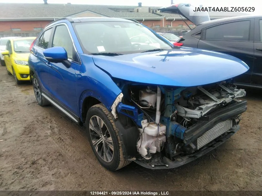 2020 Mitsubishi Eclipse Cross VIN: JA4AT4AA8LZ605629 Lot: 12104421