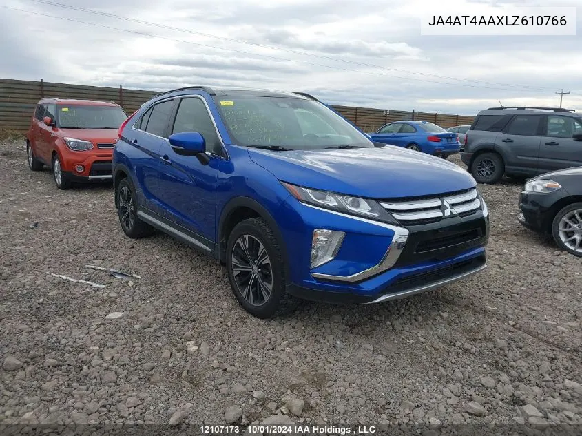 2020 Mitsubishi Eclipse Cross VIN: JA4AT4AAXLZ610766 Lot: 12107173