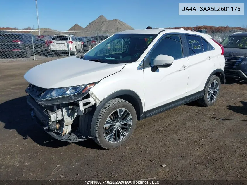 2020 Mitsubishi Eclipse Cross VIN: JA4AT3AA5LZ601175 Lot: 12141066