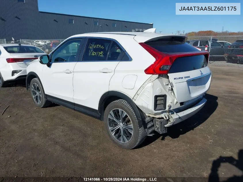 2020 Mitsubishi Eclipse Cross VIN: JA4AT3AA5LZ601175 Lot: 12141066