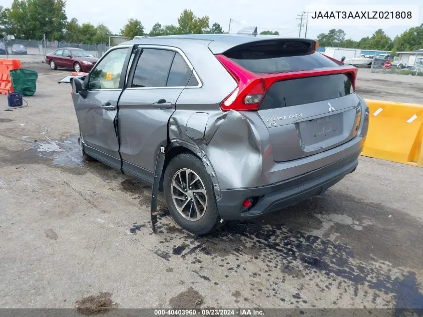 2020 Mitsubishi Eclipse Cross Es 1.5T Awc VIN: JA4AT3AAXLZ021808 Lot: 40403960