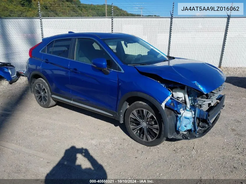 2020 Mitsubishi Eclipse Cross Se 1.5T Awc/Sel 1.5T Awc VIN: JA4AT5AA9LZ016062 Lot: 40550321