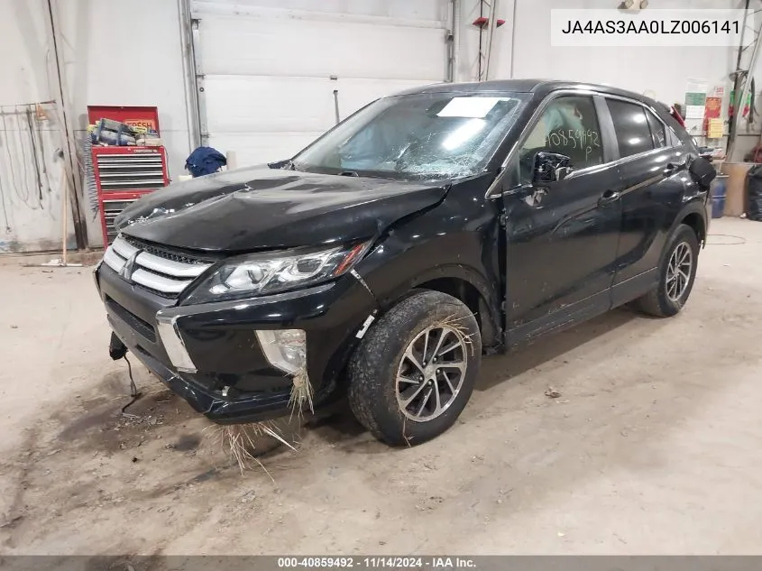 2020 Mitsubishi Eclipse Cross Es 1.5T VIN: JA4AS3AA0LZ006141 Lot: 40859492