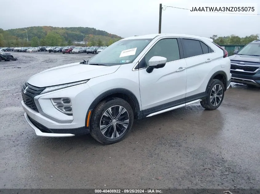 JA4ATWAA3NZ055075 2022 Mitsubishi Eclipse Cross Se S-Awc/Se Special Edition S-Awc/Sel S-Awc/Sel Special Edition S-Awc