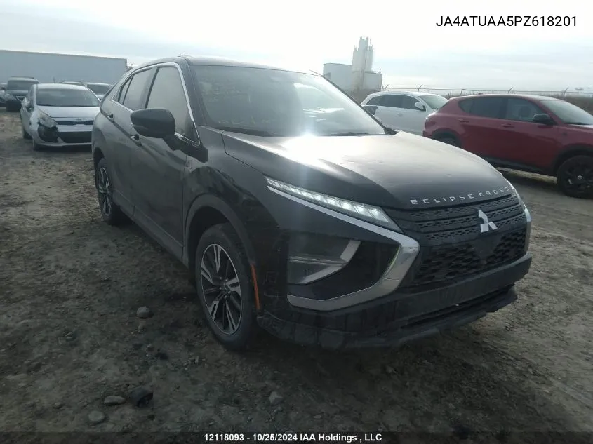 2023 Mitsubishi Eclipse Cross VIN: JA4ATUAA5PZ618201 Lot: 12118093