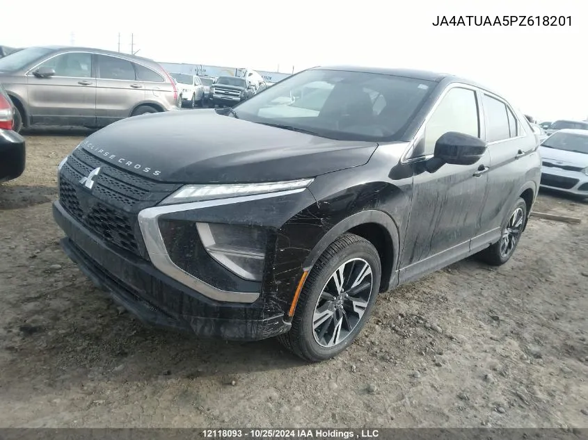 2023 Mitsubishi Eclipse Cross VIN: JA4ATUAA5PZ618201 Lot: 12118093