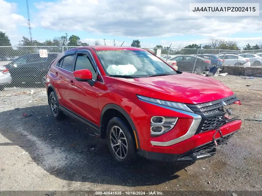 JA4ATUAA1PZ002415 2023 Mitsubishi Eclipse Cross Es