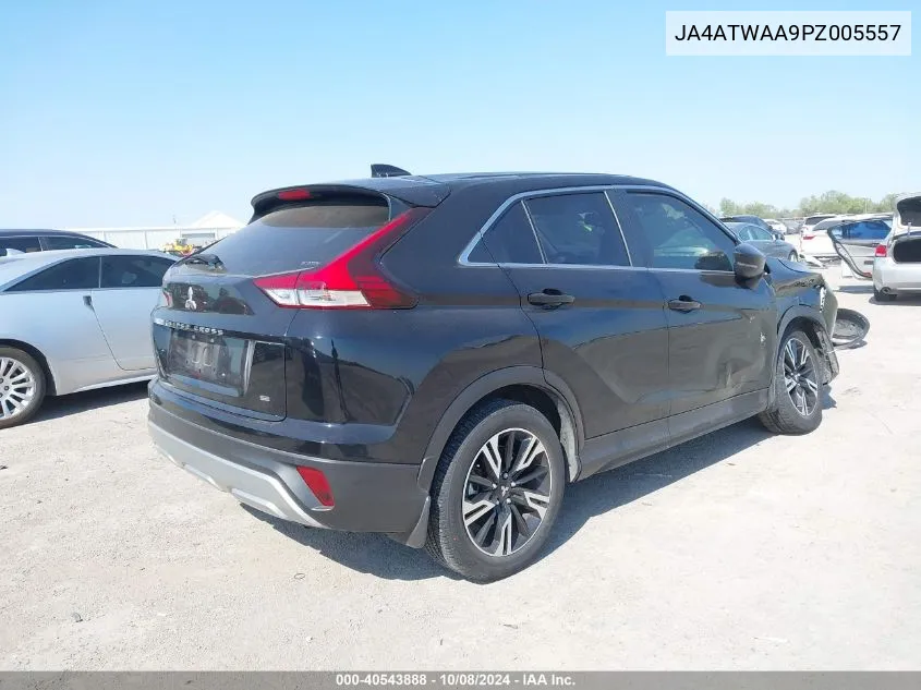 2023 Mitsubishi Eclipse Cross Se /Sel VIN: JA4ATWAA9PZ005557 Lot: 40543888