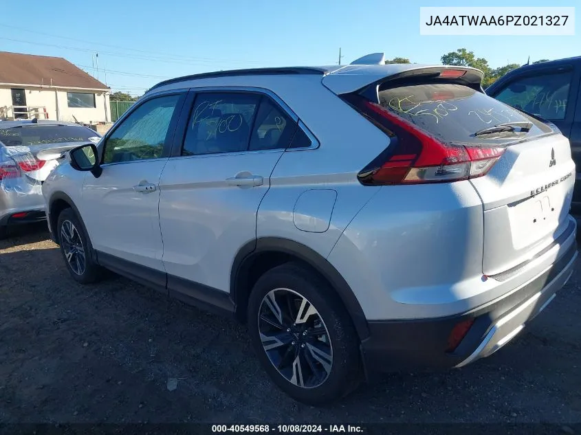 2023 Mitsubishi Eclipse Cross Se VIN: JA4ATWAA6PZ021327 Lot: 40549568