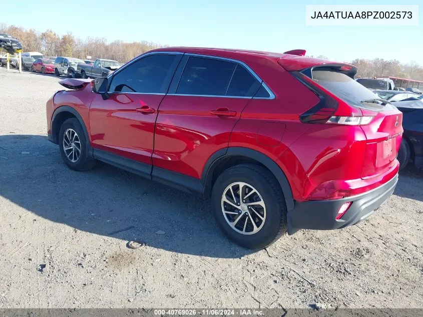 2023 Mitsubishi Eclipse Cross Es VIN: JA4ATUAA8PZ002573 Lot: 40769026