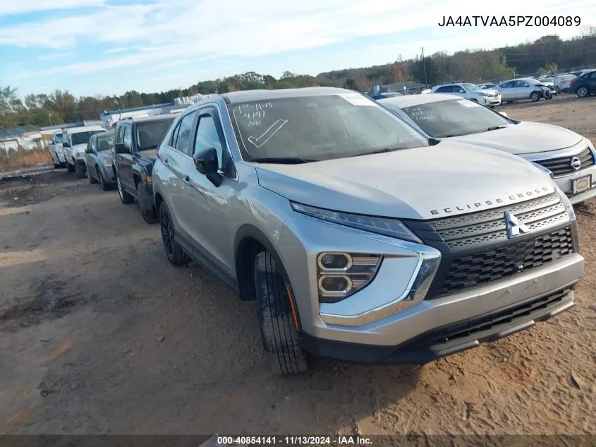 2023 Mitsubishi Eclipse Cross Le /Ralliart VIN: JA4ATVAA5PZ004089 Lot: 40854141