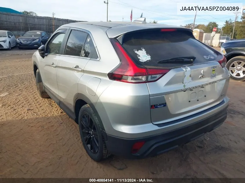 2023 Mitsubishi Eclipse Cross Le /Ralliart VIN: JA4ATVAA5PZ004089 Lot: 40854141