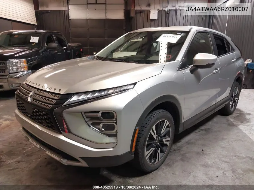 JA4ATWAA6RZ010007 2024 Mitsubishi Eclipse Cross Se