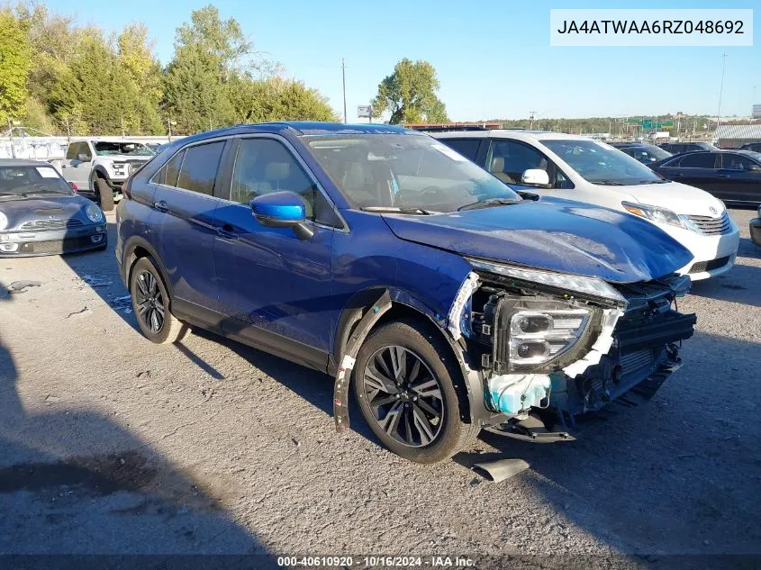 JA4ATWAA6RZ048692 2024 Mitsubishi Eclipse Cross Se /Sel