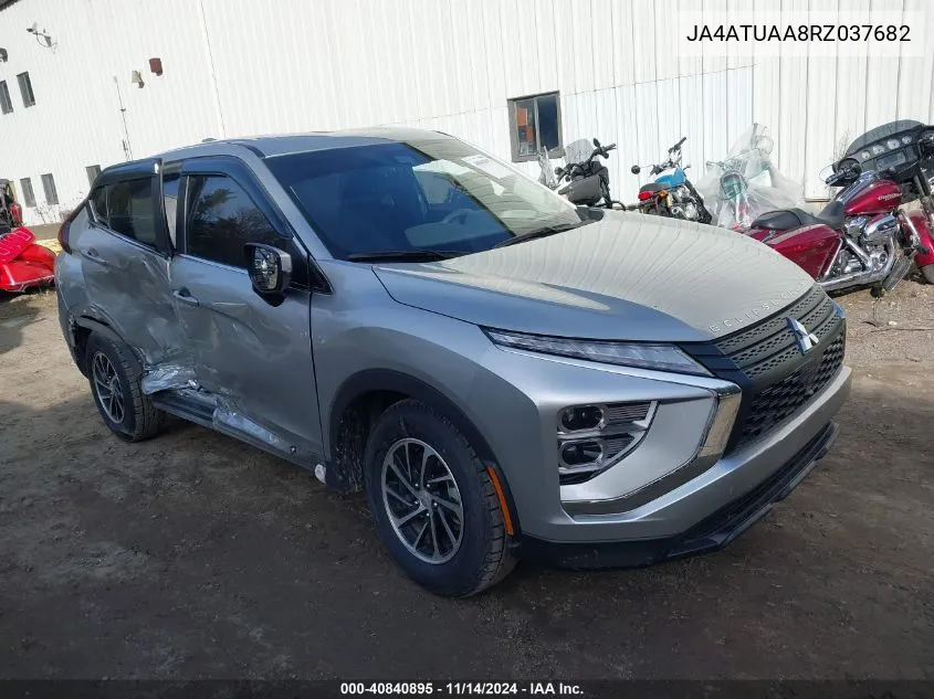 2024 Mitsubishi Eclipse Cross Es VIN: JA4ATUAA8RZ037682 Lot: 40840895