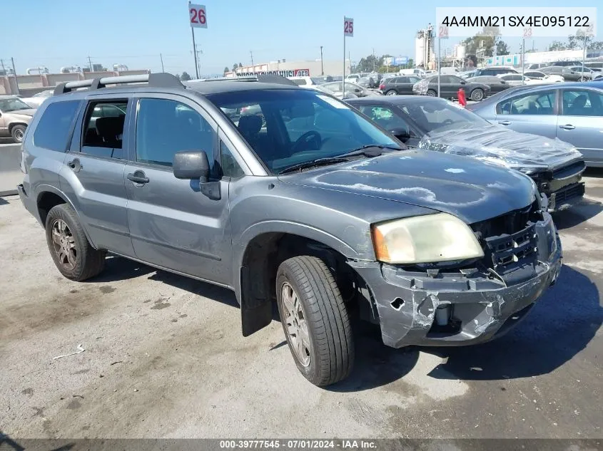 2004 Mitsubishi Endeavor Ls VIN: 4A4MM21SX4E095122 Lot: 39777545