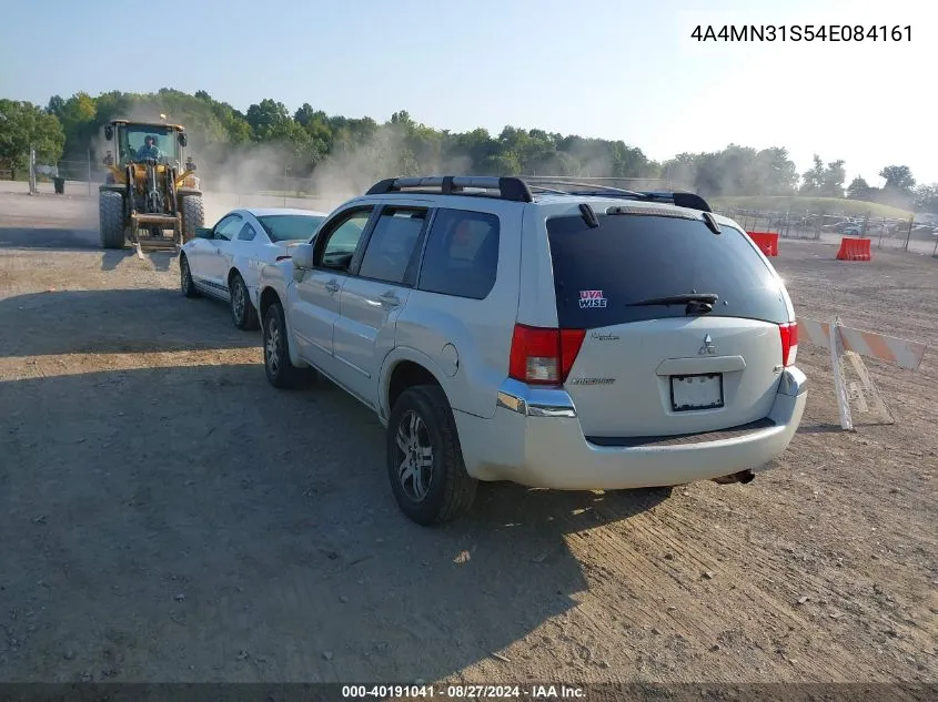 2004 Mitsubishi Endeavor Xls VIN: 4A4MN31S54E084161 Lot: 40191041