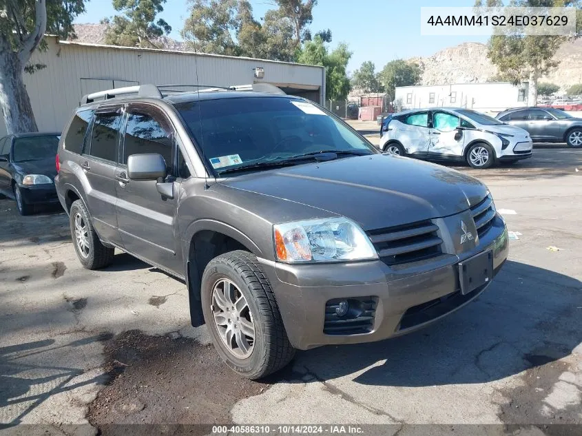 2004 Mitsubishi Endeavor Limited VIN: 4A4MM41S24E037629 Lot: 40586310