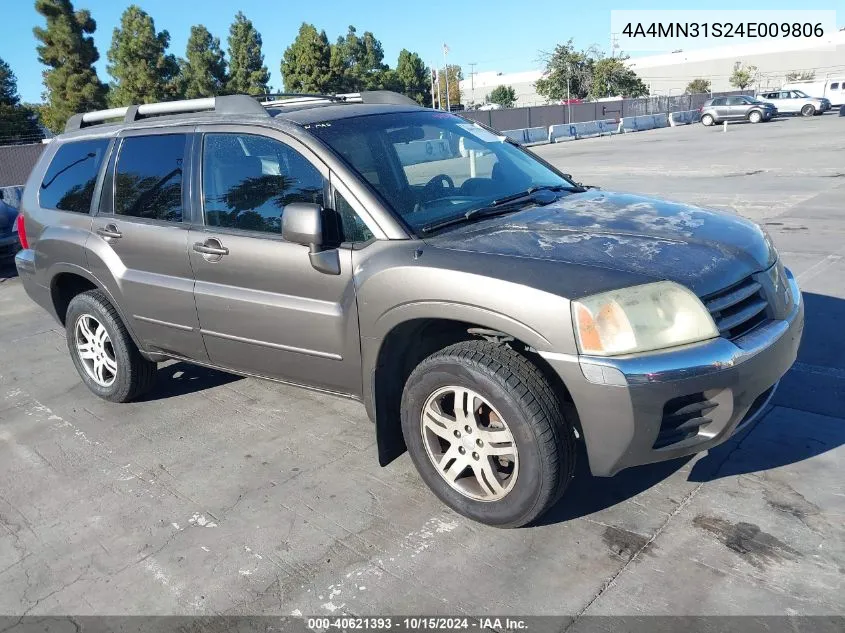 4A4MN31S24E009806 2004 Mitsubishi Endeavor Xls