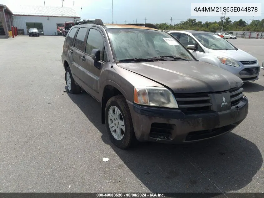 2005 Mitsubishi Endeavor Ls VIN: 4A4MM21S65E044878 Lot: 40503526