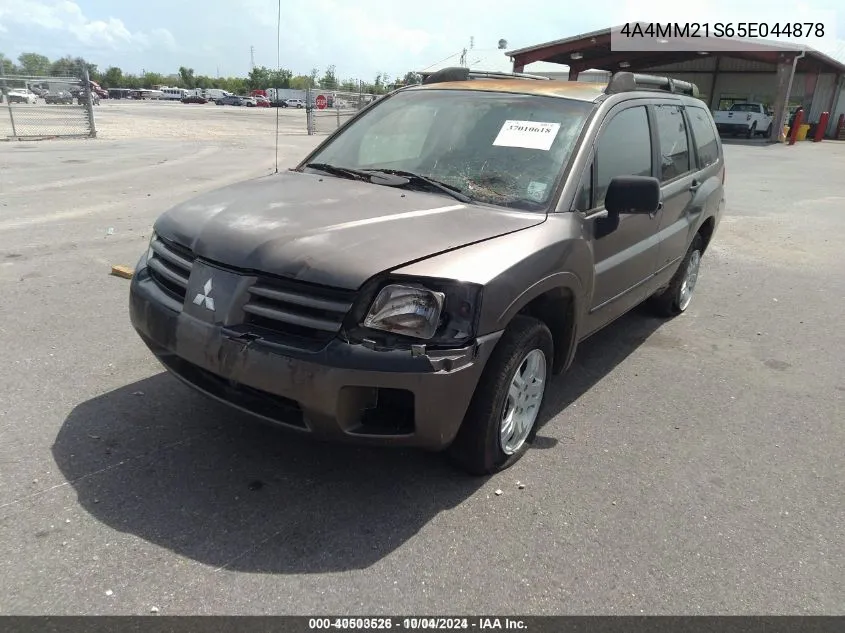 2005 Mitsubishi Endeavor Ls VIN: 4A4MM21S65E044878 Lot: 40503526