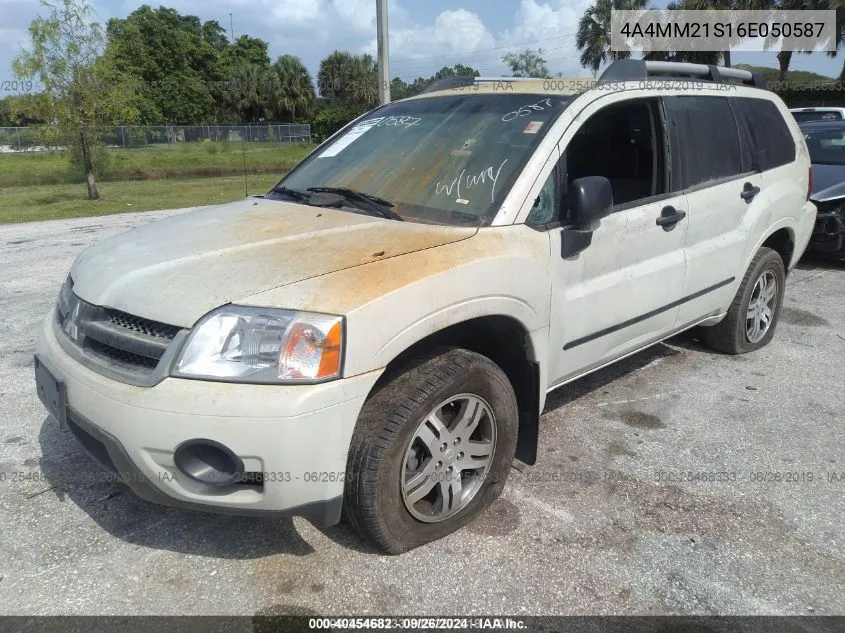 2006 Mitsubishi Endeavor Ls VIN: 4A4MM21S16E050587 Lot: 40454682