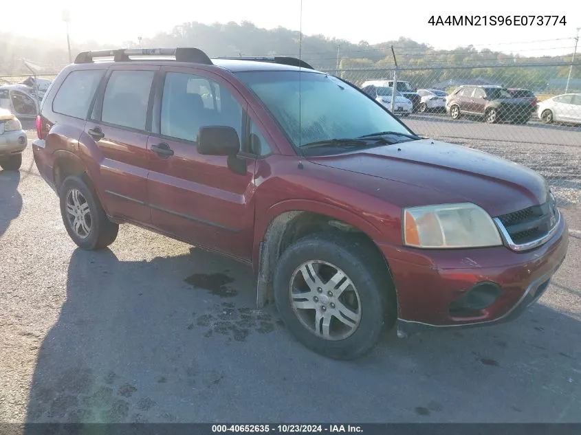 2006 Mitsubishi Endeavor Ls VIN: 4A4MN21S96E073774 Lot: 40652635