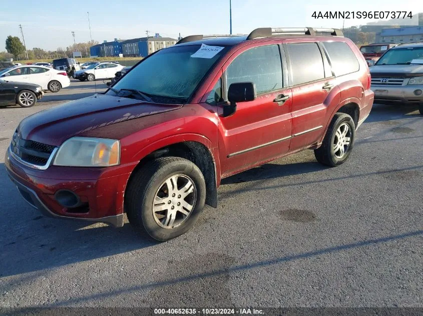 2006 Mitsubishi Endeavor Ls VIN: 4A4MN21S96E073774 Lot: 40652635