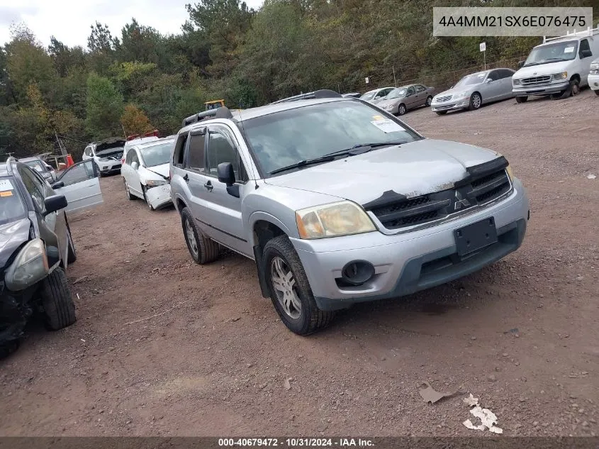 2006 Mitsubishi Endeavor Ls VIN: 4A4MM21SX6E076475 Lot: 40679472